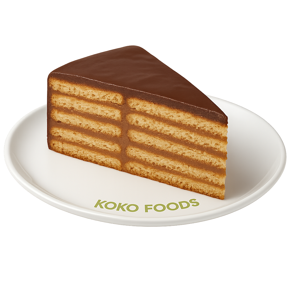 Бисквитена торта с шоколадов крем – домашен десерт от Koko Foods Казанлък