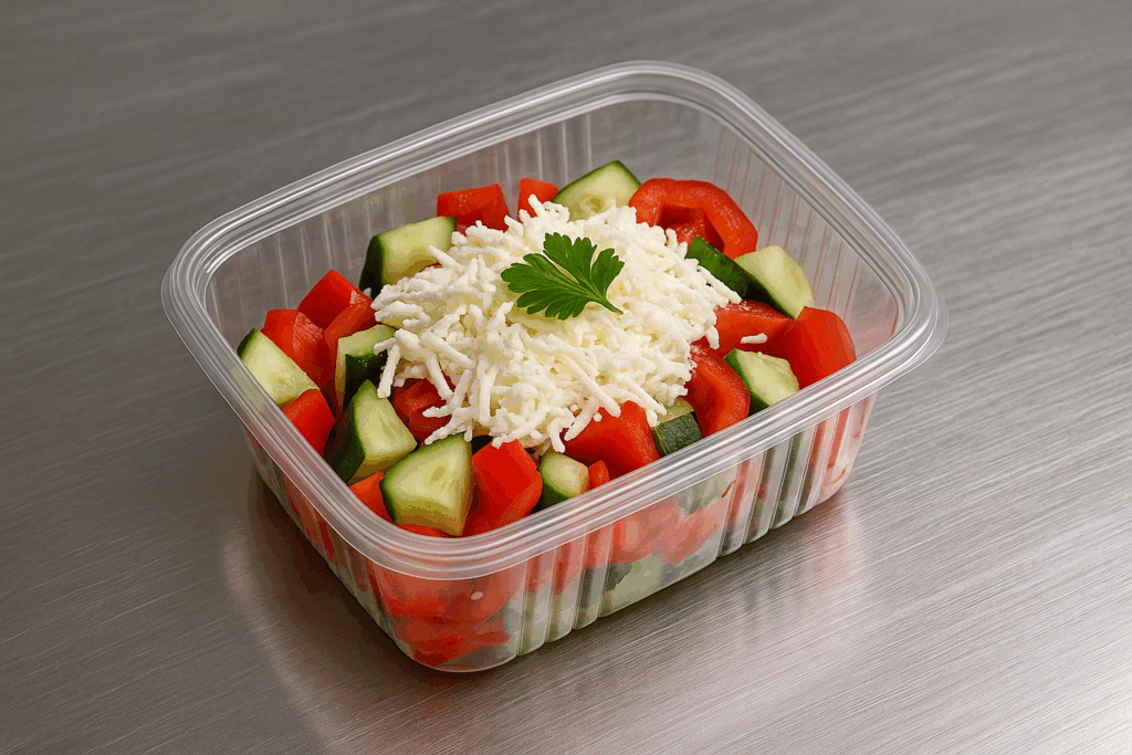 Шопска салата в кутия за вкъщи от Koko Foods – Казанлък