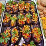 Пълнен патладжан със зеленчуци – постно ястие от Koko Foods Казанлък